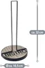 com-four® Küchenrollenhalter stehend - Papierrollenhalter Produktbild-Vorschau 6