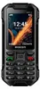 A rugged mobile phone displayed front-on against a dark background. Podgląd zdjęcia produktu