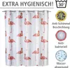 WENKO Dusch Vorhang Badewannen Anti Schimmel inkl. Ringe Produktbild-Vorschau 4