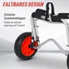 Kajakwagen Kanuwagen klappbar – klappbar, Aluminiumrahmen Produktbild-Vorschau 7