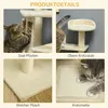 Arbre à chat PawHut  Arbre à chat avec colonnes en sisal, Voir les images du produit 6