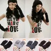 Damenmode Gestrickte Arm Fingerlose Lange Fissen Handgelenk Produktbild-Vorschau 4