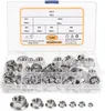 Belle Vous 140 Stück Edelstahl Muttern Set - M3, M4, M5, Produktbild-Vorschau 1