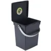 Boîte de rangement noire pratique 5,5 L avec couvercle et Voir les images du produit 3