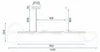 tooLight Pendellampe App855-Cp Lang Chrom Led 1-Lichtquelle Produktbild-Vorschau 7
