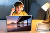 MuchoWow® Laptop Aufkleber Sticker Cover Meer - Brücke - Produktbild-Vorschau 3