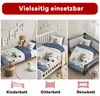 Kinderbettwäsche Schiff bedruckt Garnitur 100x135 cm + Produktbild-Vorschau 4