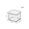 Premium Dose quadr, 0,5 l LOFT, Farbe:Transparent / Weiß Produktbild-Vorschau 3