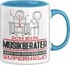 Musikberater Geschenk Tasse Ich Bin Musikberater Aber Sag Produktbild-Vorschau 1
