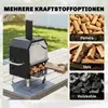 Outsunny Outdoor Pizzaofen Holzbefeuerter Pizza Ofen Produktbild-Vorschau 5