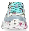 Laura Vita Damen Sneaker Spitze Veloursleder Floralprint Produktbild-Vorschau 6