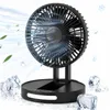 Mini Ventilator USB Akku Tischventilator 3600mAh 5 Stufen Produktbild-Vorschau 1