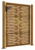 vidaXL Gartentor 100x150 cm Cortenstahl Quadratisches Produktbild-Vorschau 4