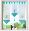 heimtexland ® Disc Curtain Set 3-pcs Loop Curtain Vyšívané Náhled obrázku produktu 1