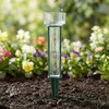 Regenmesser mit Erdspieß Kunststoff Glas Produktbild-Vorschau 2