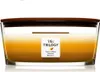 A Woodwick Trilogy candle with a wooden lid. Náhled obrázku produktu