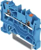 Borne de passage Wago à 2 fils avec poussoir 2,5 mm², bleu, Voir les images du produit 2