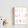 ABC Kinderposter 3er Set Lernposter Regenbogen Alphabet & Produktbild-Vorschau 3