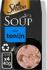 A product shot of Sheba cat food soup multipack. Voir les images du produit