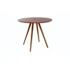Miliboo - Design-Esstisch rund Nussbaum D90 ARTIK Produktbild-Vorschau 3