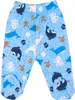 Babyschlafhose – Größe 80 (9–12 Monate) – Blau (Fische) – Produktbild-Vorschau 1