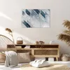 Bild auf Leinwand - Leinwandbild - 3 Teile - Blau Weiß Produktbild-Vorschau 7