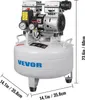 Compresseur d'air comprimé VEVOR 850W 30L Compresseur Voir les images du produit 8