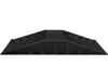A black ramp for skateboarding, inline skating, or BMX biking is shown against a white background. Voir les images du produit