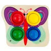 Montessori Hammer Spiel Holzhammer + Hammerschlag Bunt Produktbild-Vorschau 11
