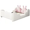 Letto per bambini imbottito Merax 140x200 cm con spondine a Anteprima dell’immagine prodotto 8
