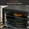 Homcom 800-085V90, 32 l, Stříbrná, Stojací, Otočné, 6 Náhled obrázku produktu 5
