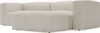 GrainGold Ecksofa L-Form Landi Rechts - Moderne Cord Produktbild-Vorschau 2