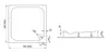 BADLAND Duschwanne Viereck Full 80x80x5 cm mit Produktbild-Vorschau 4