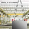 SucceBuy Řetězový závěs s hákem 2 m x 8 mm, nosnost 4 tuny, Náhled obrázku produktu 4