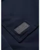 Lange herenparka met bontvoering - Marineblauw Productafbeelding-voorbeeld 3