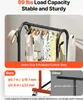 SucceBuy Rollbarer Kleiderst?nder mit Kleiderstange und 3 Produktbild-Vorschau 4