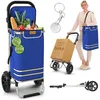 Chariot de courses pliable ELONEO, chariot de courses avec Voir les images du produit 1