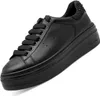 Sneaker Tamaris donna in pelle con plateau nero Anteprima dell’immagine prodotto 1