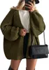 ASKSA Damen Strickjacke Offene Front Strickpullover Elegant Produktbild-Vorschau 1