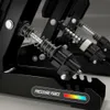 A close-up view of the internal mechanism of a black pedal system, highlighting springs and pressure indicators. Produktbild-Vorschau