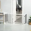 PawHut Dog Barrier, wolnostojąca bramka ochronna z nóżkami, Podgląd zdjęcia produktu 3