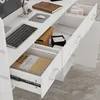Empfangstheke mit 3 Schubladen und Ablageflächen Produktbild-Vorschau 4