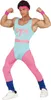 Aerobic Anzug Pump & Protz Retro Gymnastikanzug 80er für Herren von Vorne Produktbild-Vorschau