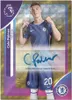 A trading card featuring a soccer player, Cole Palmer, in his Chelsea uniform, with his autograph. Podgląd zdjęcia produktu