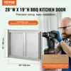 VEVOR porta di accesso al barbecue, 710 x 482 mm, doppia Anteprima dell’immagine prodotto 2