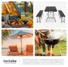 tectake® Bierzeltgarnitur Vani klappbar mit Tragegriffen Produktbild-Vorschau 7