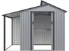 Abri de jardin métal avec pergola "Madras" - 9.12 m² - 257 Voir les images du produit 4