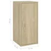 vidaXL Szafka na buty dąb sonoma 32x35x70 cm materiał Podgląd zdjęcia produktu 13