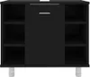 vidaXL Armadietto da bagno nero 60x32x53,5 cm Materiale a Anteprima dell’immagine prodotto 6
