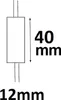 ISOLED 113308 LED Strip Mini Kabel PWM-Dimmer, 1 Kanal, Produktbild-Vorschau 3
